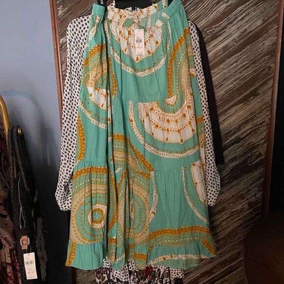 Porridge Andria tiered midi skirt NWT  - Picture 4 of 7